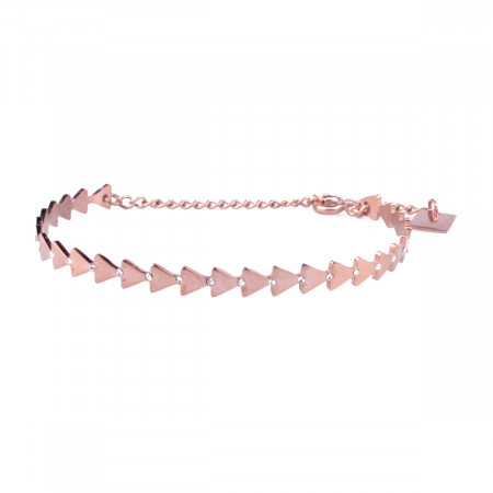 Bracelet MILE MILA acier cuivré flèches ethniques