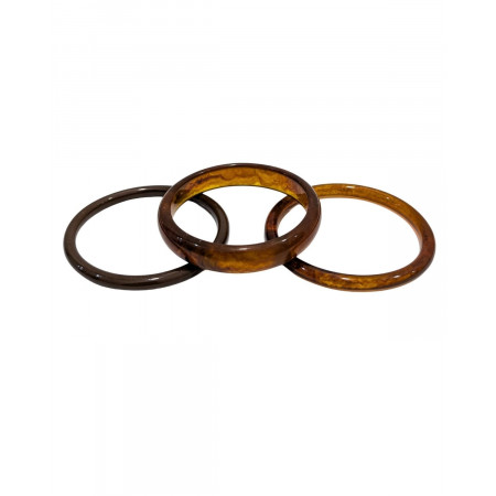 Bracelets femme résine ambre