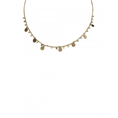 Collier femme doré Coraline