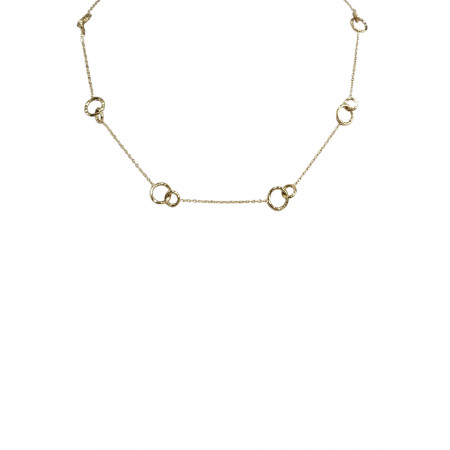 Collier femme doré Cléo