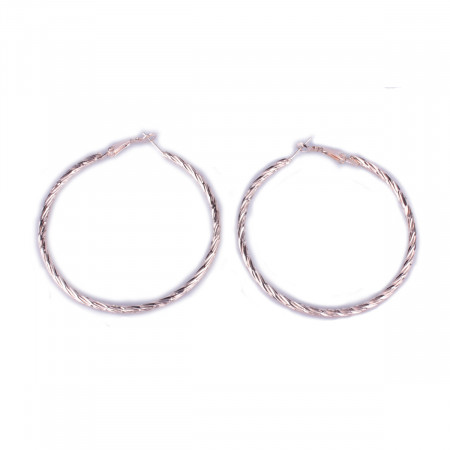 Boucles d'oreilles Anneaux cuivrés Vagala