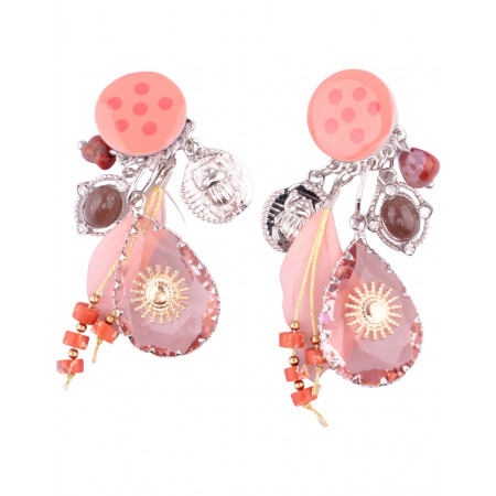 Boucles d'oreilles LOL à clips Transania