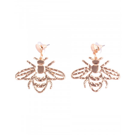 Boucles d'oreilles LOL abeilles dorées