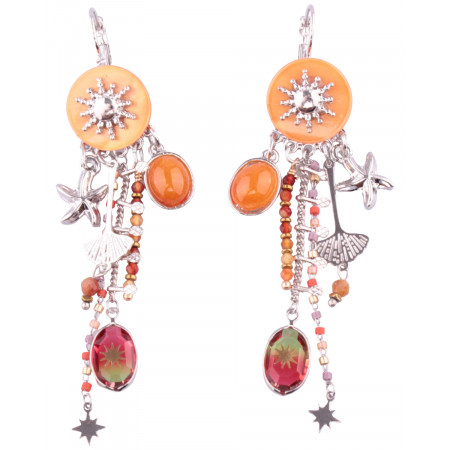 Boucles d'oreilles LOL oranges Solamare