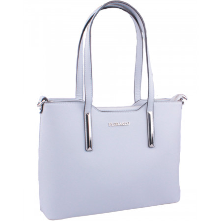 Sac à main bleu ciel rigide Elegis