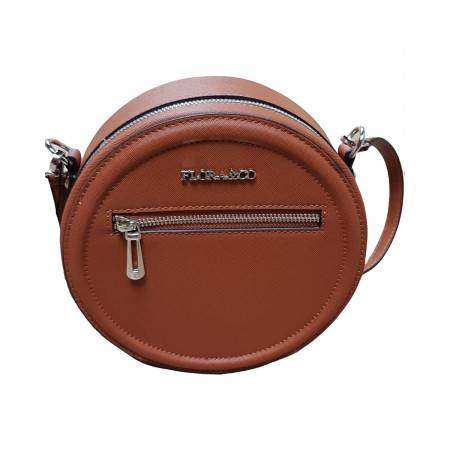 Sac à bandoulière camel Roulila