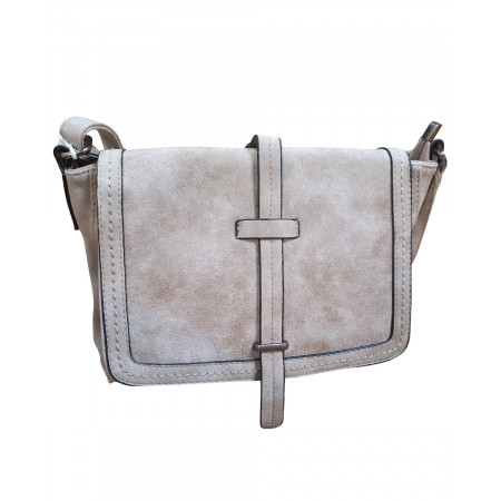Sac à bandoulière beige Rabini