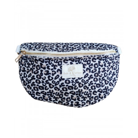 Sac banane femme imprimé léopard