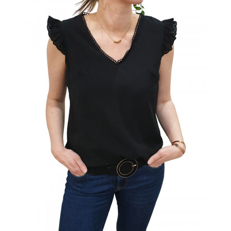 Blouse Louane noir