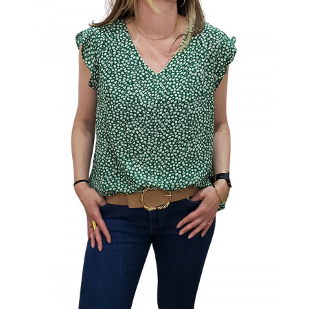 Blouse Suzanne verte