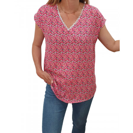 Blouse femme Aurianne Rose