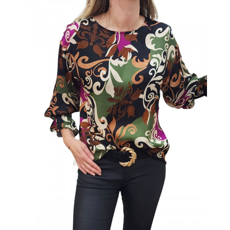 Blouse femme Stéphanie manches longues