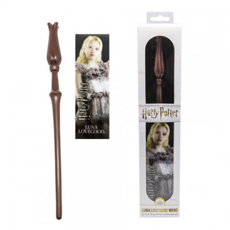 Baguette Luna Lovegood 30 cm et marque page 3D