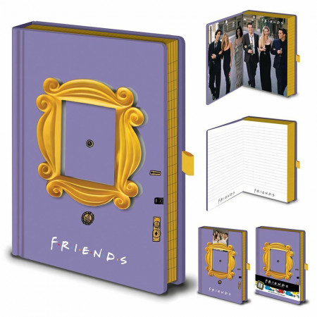 Carnet Bloc Notes Friends Porte 2 A5