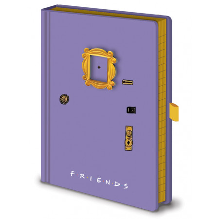 Carnet Bloc Notes Friends Porte A5