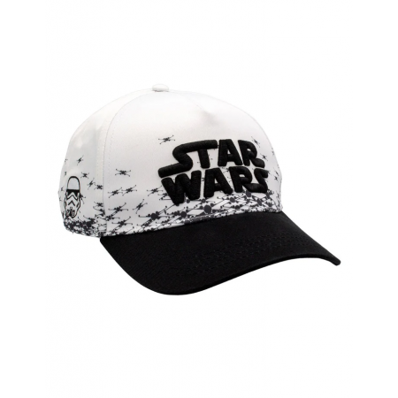 Casquette Star Wars blanche et noire
