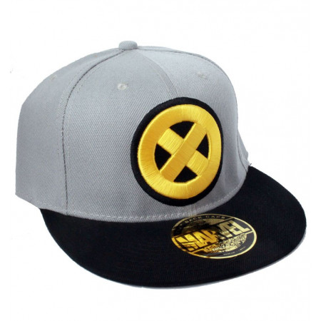 Casquette X Men grise noire logo jaune