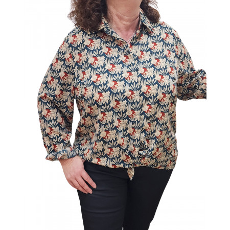 Chemisier femme Emilia vert