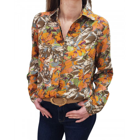 Chemisier femme multicolore Rachel