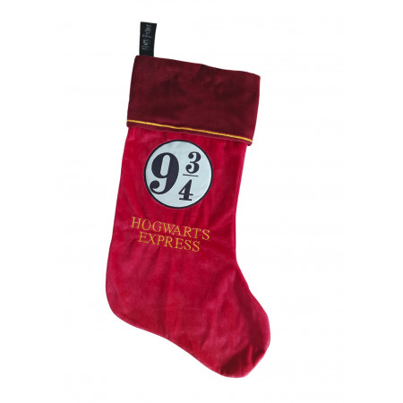 Chaussette de Noël Harry Potter 9 3/4 Hogwarts Express