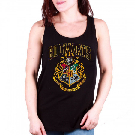 Débardeur Femme Noir Poudlard Harry Potter