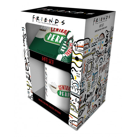 Set Friends Mug sous verre porte-clés Central Perk