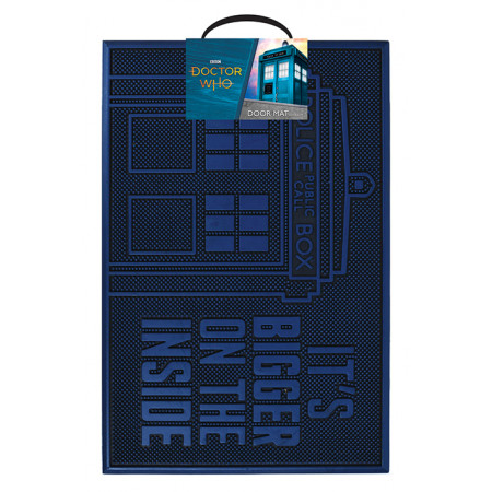 Tapis caoutchouc Doctor Who Tardis