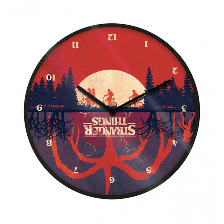 Horloge Stranger Things Upside Down