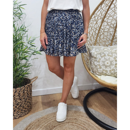 Jupe plissée courte Charlène