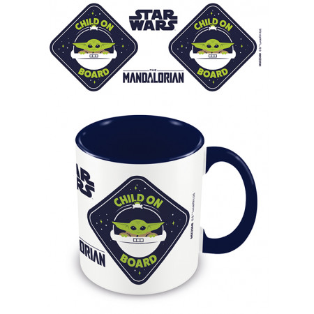 Mug Star Wars Mandalorian Child on Board