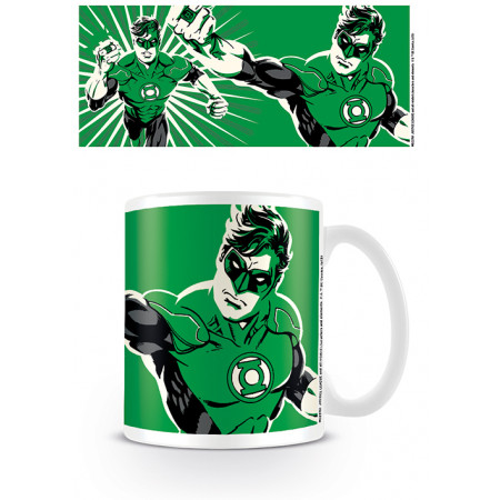 Mug Blanc Logo Noir Green Lantern
