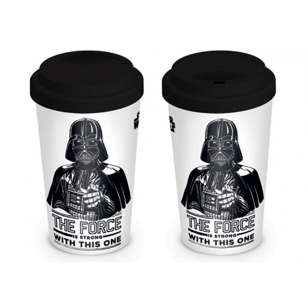 Mug de Voyage Dark Vador The Force is strong Star Wars