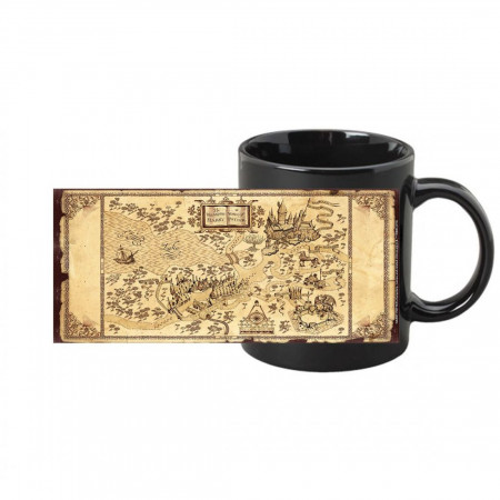 Mug Magique Carte du Maraudeur Harry Potter
