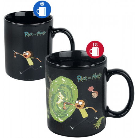 Mug Rick et Morty Portail Thermoréactif