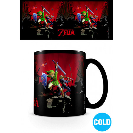 Mug Zelda Battle Thermoreactif