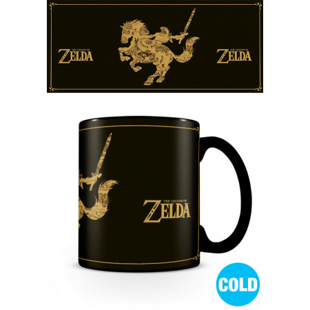 Mug Zelda Carte Thermoreactif Nintendo