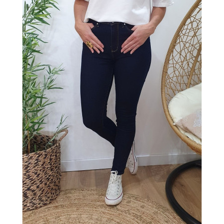 Jean femme brut skinny push up