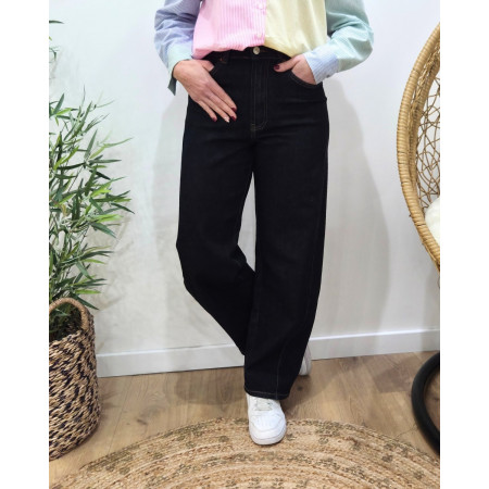 Jean femme balloon brut