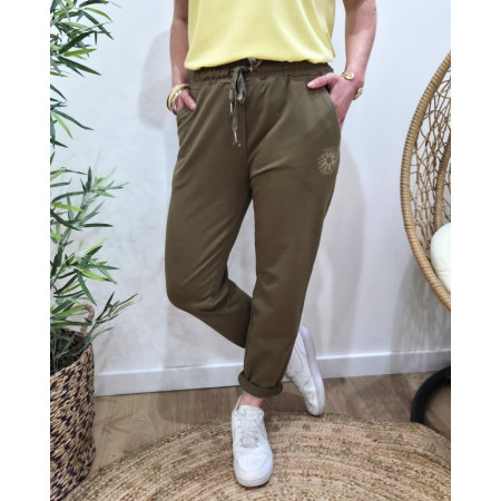 Pantalon kaki Maeve