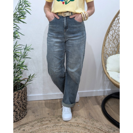 Jean barrel femme vintage