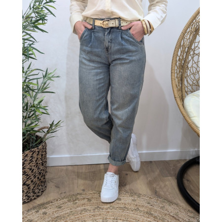 Jean balloon femme vintage