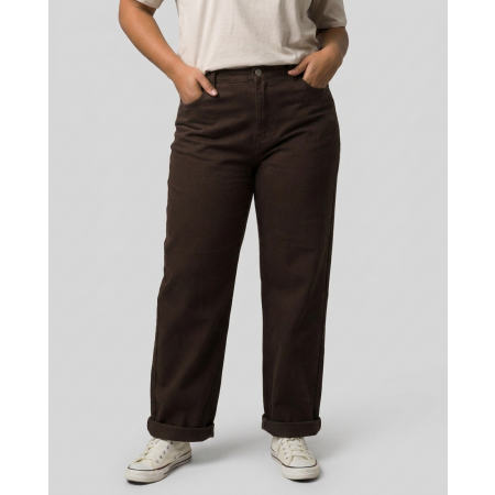 Jean femme balloon marron Egla
