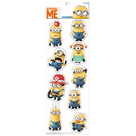 Pack 9 autocollants Moi Moche et Méchant