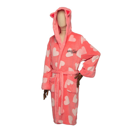 Peignoir Harley Quinn Hearts femme