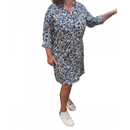 Robe chemise femme droite Alicia