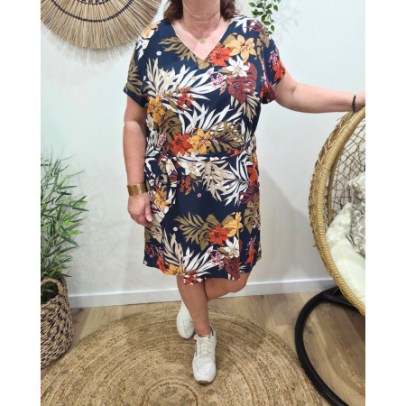 Robe femme Olivia marine