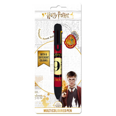 Stylo 6 couleurs Harry Potter Platform  9 3/4 