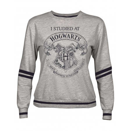 Sweat femme Harry Potter gris I studied at Hogwarts