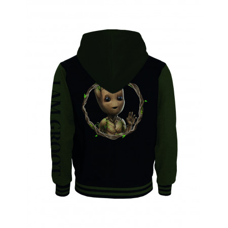 Sweat Teddy Baby Groot kaki et noir