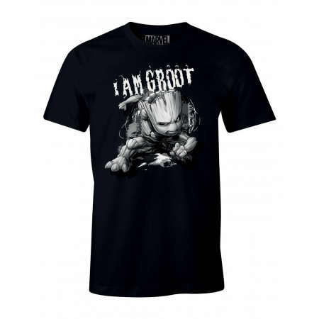 T-Shirt Groot Attack MARVEL